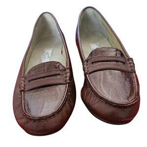 Trotters Textured Brown Flats